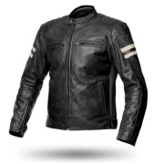 Męska motocyklowa kurtka skórzana Spyke Milano 2.0 j. nowa