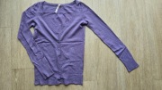 Fioletowy sweter kardigan S Bershka 