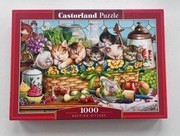 Puzzle Castorland 1000 elementów Śpiące kocięta - jak nowe