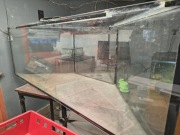 Akwarium rogowe 125x175x60h