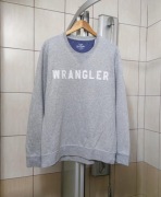 bluza hoodie L jeans kangurka longsleeve crewneck Wrangler classic sport re