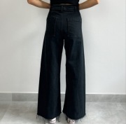 Szerokie spodnie Zara 38 M, wide leg, 