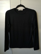 Czarna bluzka damska Pierre Balmain Paris