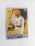Karta kolekcjonerska piłkarska Kylian Mbappe match attax