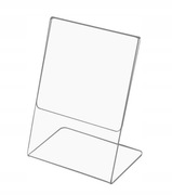 STOJAK Z PLEXI NA  CENĘ OPIS typ L A6 PION