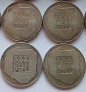 200 zł 1974 r.  XXX LAT PRL MAPKA - lot 4 szt.- OKAZJA !!!