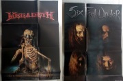 Plakat MEGADETH - The World Needs A Hero / SIX FEET UNDER w formacie A2
