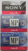 SONY P6-120MP / 120min / 8mm / Video8 / 2PAK