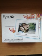 Nowa cyfrowa biała ramka foto 7cali