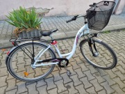 Rower miejski damski Best Park3 28" Rama 17" Amortyzator,  dynamo Damka