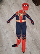Kostium Spider-Man - czerwony/ granat/ złoty - rozm 140/146 (150)