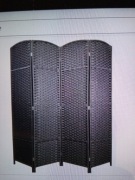 Parawan pokojowy dekoracyjny kotara 4 skrzydła 175x160 biały