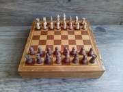 szachy drewniane magnetyczne 