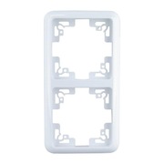 uniTEC MONTREAL 43491 Ramka podwójna , ultra biała