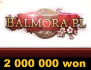 BALMORA WONY 2kk won 2kkw 2.000.000 WON WONÓW BALMORAMT2