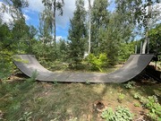 Rampa half-pipe do hulajnoga deskorolka
