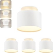 BOYIR Zestaw 4x Spot LED, Biały Mat, Regulacja Barwy 3000K/4000K/6000K