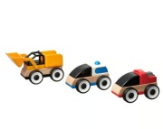Zestaw pojazdów Lillabo ikea autka 