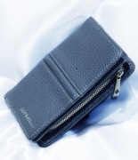 GIGGI FRATELLI portfel damski średni szary skórzany furla ochnik ck kors