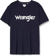 Wrangler nowy oryginalny t-shirt koszulka męska granatowa rozm L