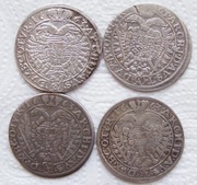 Leopold I.zestaw XV krajcarów 1663 r. CA - WIEDEŃ