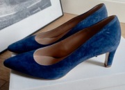 Gino Rossi szpilki Rumi Granatowy/ jeans rozmiar 37,5