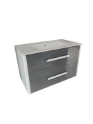 Szafka Luna Grafit z umywalką