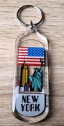 New York zawieszka do kluczy nowa oryginalna z USA+ zakładka do książki 3D