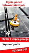 Mycie paneli fotowoltaicznych 