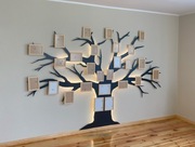Metalowe drzewo 