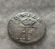 Pomorze Dominium szwedzkie Adolf Fryderyk 1/48 talara 1763 KM# 416 Srebro