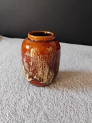 Wazon Ceramiczny Vintage Brązowy