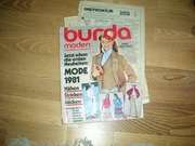 Burda 01/1981  + wykroje
