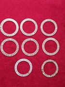 Tarcze datownika-koło daty 25 mm całość 8 sztuk