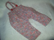 UBRANKO DLA LALKI - SPODENKI W KWIATY - Z PRL-u