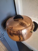 Kolekcjonerski garnek miedziany 