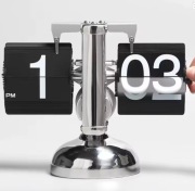 Vintage Flip Digital Clock zegar stołowy mechaniczny dekoracja domu biuro