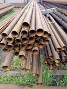 Rura stalowa na wymiar fi 76mm 7,6cm Rury na ogrodzenie słupy podpory