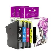 Tusz INKDIGO do BROTHER LC985 Multibox