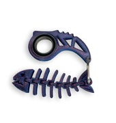 Keyrambit KeySpinner Rekinek Zestaw - brelok w kolorze Niebiesko fioletowy