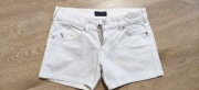Armani Jeans białe krótkie spodenki XXS (rozmiar z metki 25)