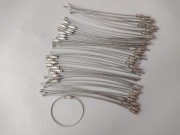 Linka stalowa do kluczy 15 cm zestaw 50 sztuk