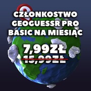 MIESIĘCZNE CZŁONKOSTWO PRO BASIC GEOGUESSR | SUBSKRYBCJA GEOGUESSR