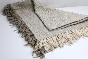 Obrus żakardowy vintage 140x240 cm len/bawełna