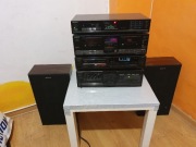 Wieża HiFi Sony zestaw z Kolumnami Japan 1985 Vintage