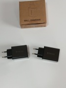 Zestaw 2 szt. szybkich ładowarek sieciowych Wall Charger PD3601