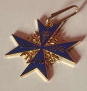 Medal Order Pour le Merite Replika . Kolor zloty emaliowany 