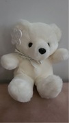Maskotka Caress Soft Pets Russ White Bear miś Pluszowy