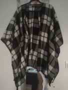 Kimono ponczo sweter narzutka Atmosphere r. 44 krata