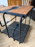 Stolik kawowy, kraftowy, rustykalny, industrialny 